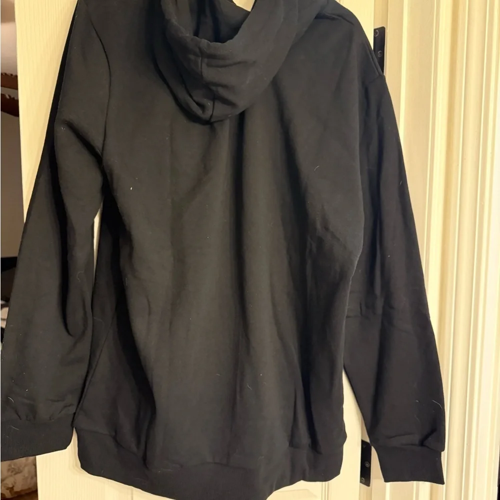 Crooks & Castles Black Graphic Hoodie 2XL